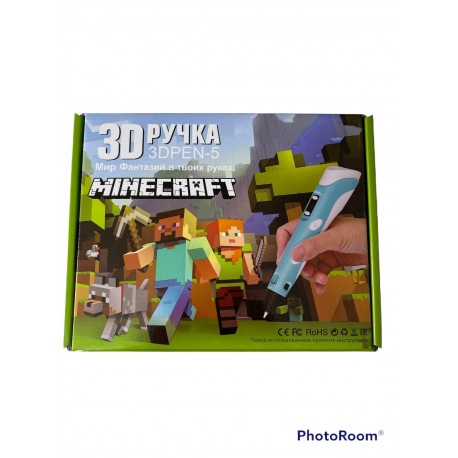 X-5230 3D ручка для творчества MINECRAFT 3DPEN-5