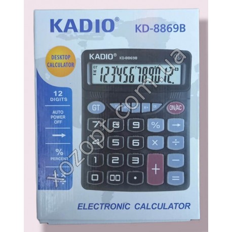 X-5375 Калькулятор KADIO KD-8869B