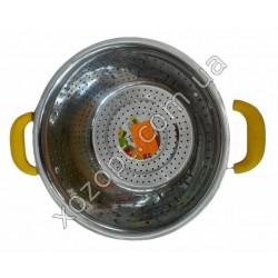 X-5561 Дуршлаг с ручками (26 см) нержавейка