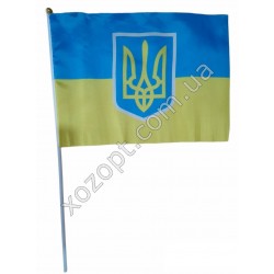 X-5809 Сувенирный флаг Украины (средний)