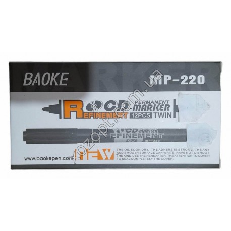 X-5836 Маркер перманентный MP-220 (12 шт.)