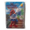 X-5928 Блокнот спираль детский SMURFS