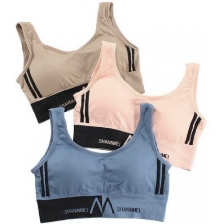 X-62785 БЮСТГАЛЬТЕР СПОРТИВНЫЙ SHOULDER SPORTS SUIT NO , ЖЕНСКИЙ УДОБНЫЙ СПОРТИВНЫЙ ТОП S/M/L/XL/XXL (200) 4 ЦВЕТА