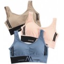 X-62785 БЮСТГАЛЬТЕР СПОРТИВНЫЙ SHOULDER SPORTS SUIT NO , ЖЕНСКИЙ УДОБНЫЙ СПОРТИВНЫЙ ТОП S/M/L/XL/XXL (200) 4 ЦВЕТА