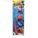 X-62851 РЫБАЛКА НА МАГНИТЕ (4 РЫБОК) 15*45СМ