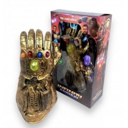 X-62970 РУКАВИЧКА ТАНОСА СИЛИКОНОВА С ЗВУКОВИМИ ТА СВЕТЛОВИМИ ЕФЕКТАМИ AVENGERS 30CM КОД 1952
