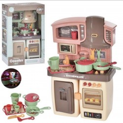 X-62974 ИГРУШКОВА КУХНЯ С ЗВУКОВИМИ ТА СВЕТНИМИ ЕФЕКТАМИ ДЛЯ ДЕВУШКИ КОД 1945
