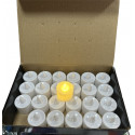 X-884 СВЕЧА LED ЖИВОЕ ПЛАМЯ СВЕТЯЩАЯСЯ 24 ШТ