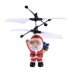 SK-1093 Игрушка летающий санта fling santa дед мороз